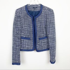 Rafella | Classic Boxy Tweed Blazer Jacket - image 1